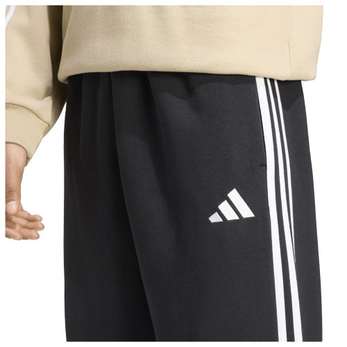 Adidas Ανδρικό παντελόνι φόρμας Essentials 3-Stripes Fleece Tapered Open Hem Pants
